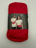 NEW Gap Fit Belt Bag Adult Unisex Red Lightweight Adjustable Strap - One Size