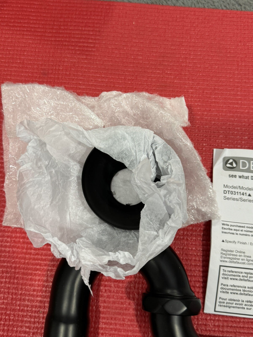 Delta DT031141  P-Trap - Matte Black  New In Box