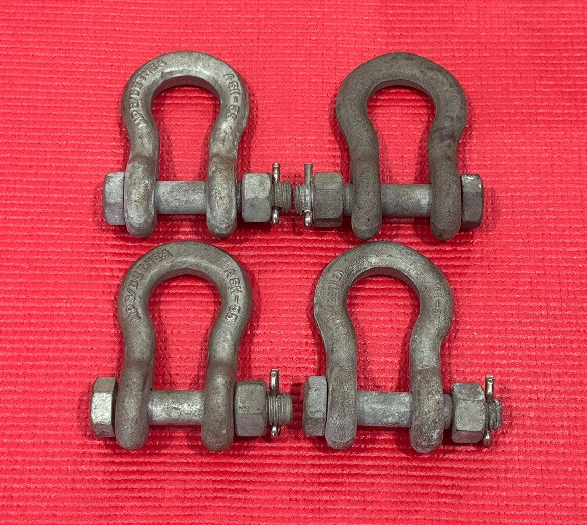 Vintage MPS/Bethea ASH-55, 4 PC Shackle Anchor Set