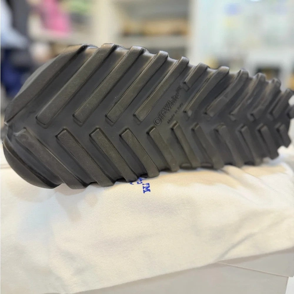 Off-White Black Men's Slide Sandals