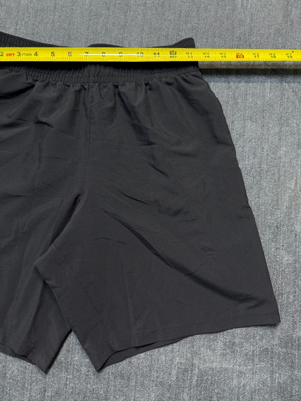 Under Armour Woven Wordmark Shorts Men's Small Black Logo Casual Wear