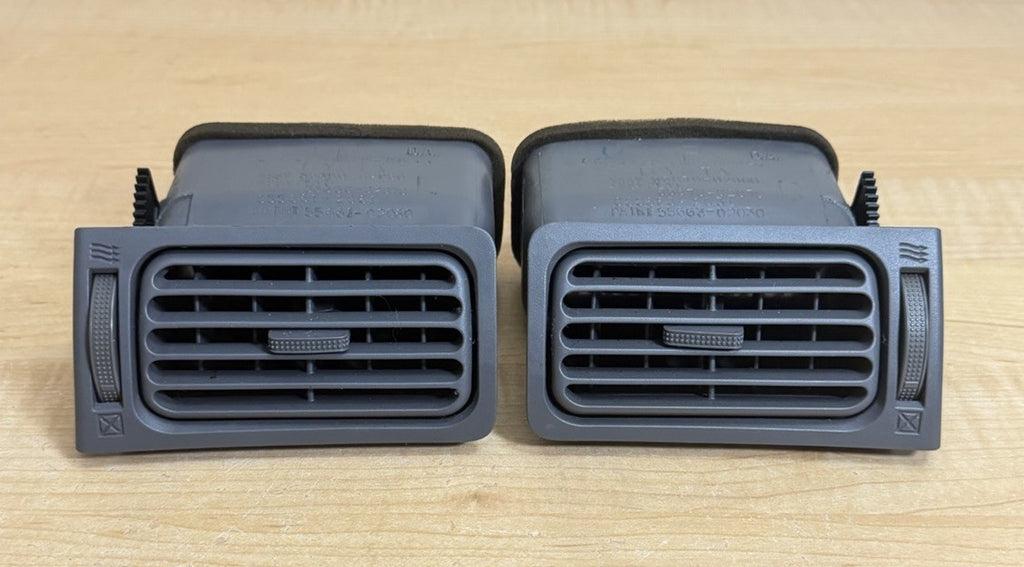 03-08 Toyota Corolla Left Driver,Right Passenger Side AC Air Vent Grey OEM Set