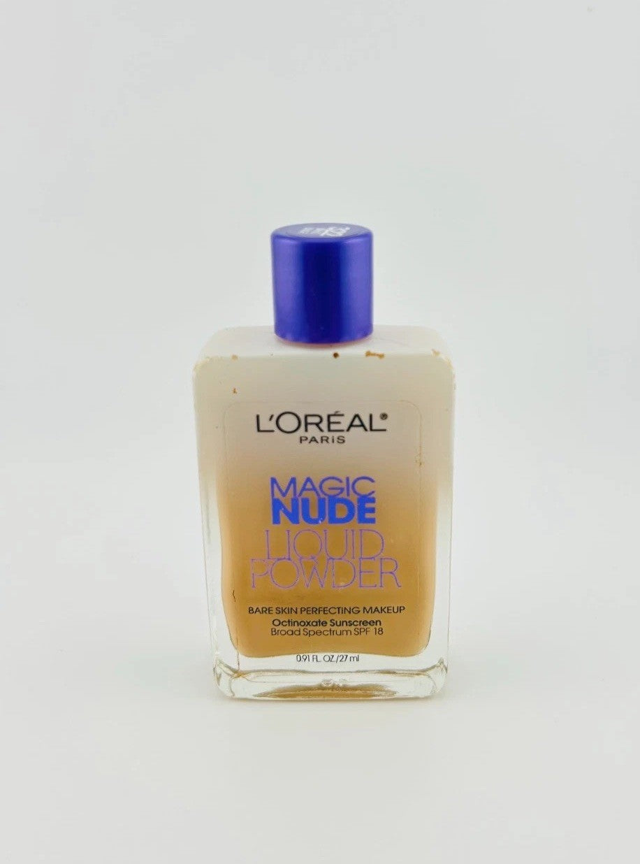 Loreal Magic Nude Liquid Powder Bare Skin Perfecting Makeup #322 Sand Beige