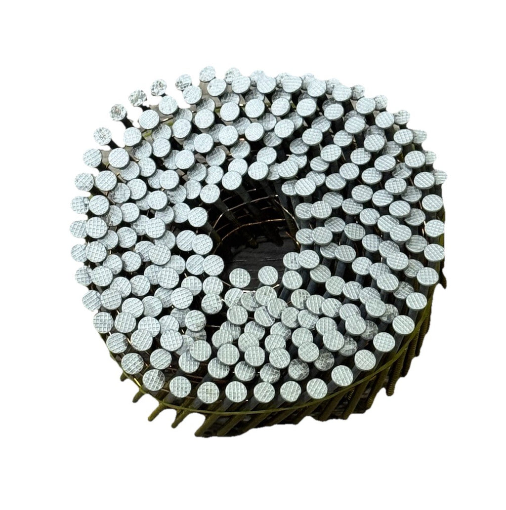 BPA NAILS Electro Galvanized Collated Roofing Nails 0.113” x 2 3/8” (QTY 4500)