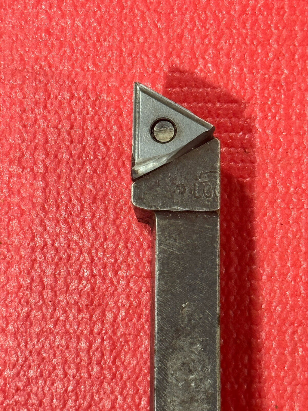 Vintage CARBOLOY TGR-85-5 INDEXABLE TOOL HOLDER