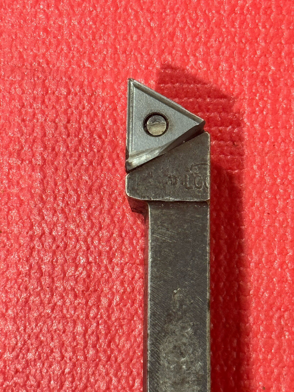 Vintage CARBOLOY TGR-85-5 INDEXABLE TOOL HOLDER