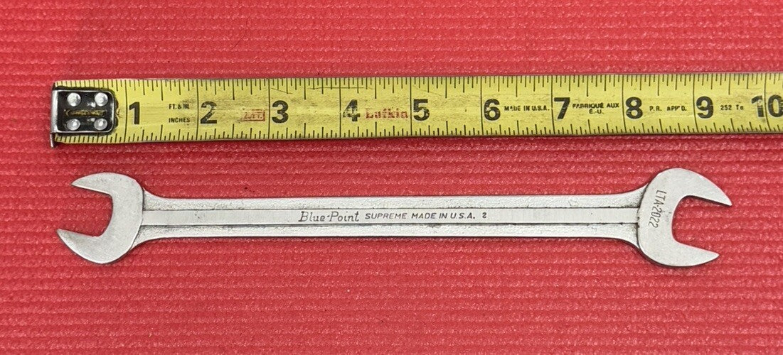 Blue Point Tools Supreme LTA-2022 Tappet Wrench Thin 5/8" x 11/16" Made In USA