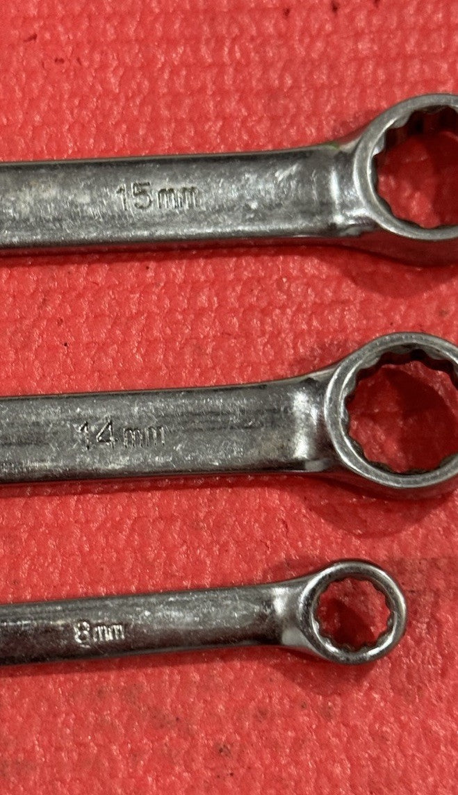 Craftsman evolv Combination Wrench 12 Points Metric & SAE Lot of 7