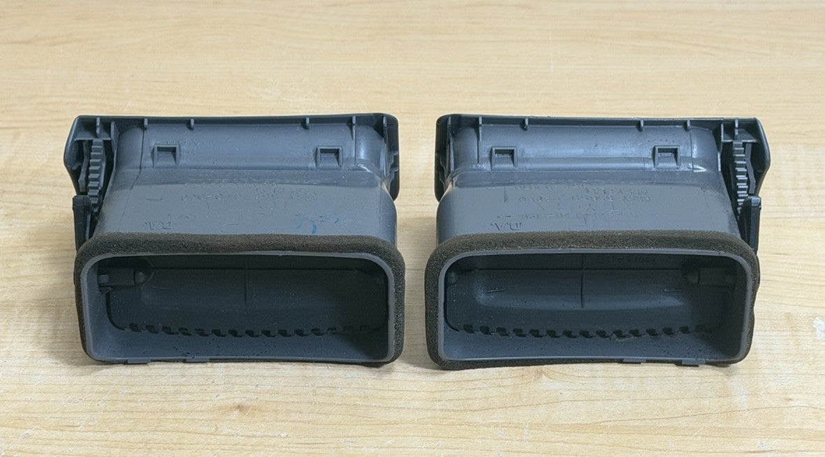 03-08 Toyota Corolla Left Driver,Right Passenger Side AC Air Vent Grey OEM Set