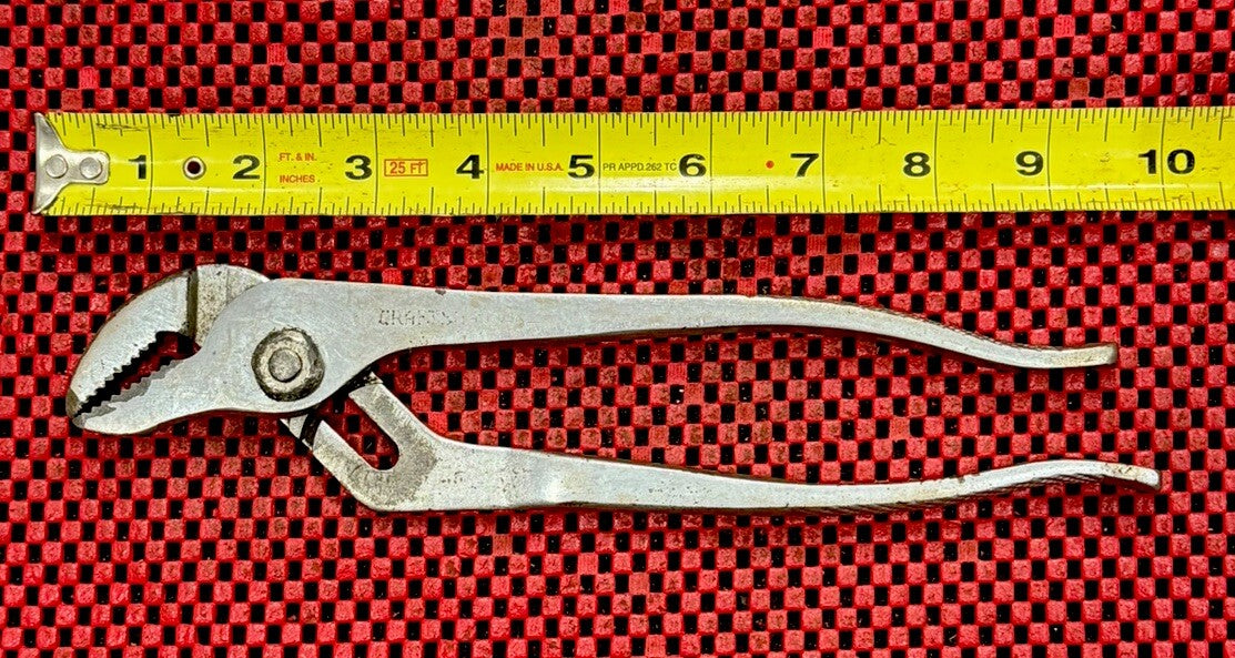 Vintage Craftsman USA 9 1/2" Tongue Groove Slip Joint Adjustable Pliers P Series
