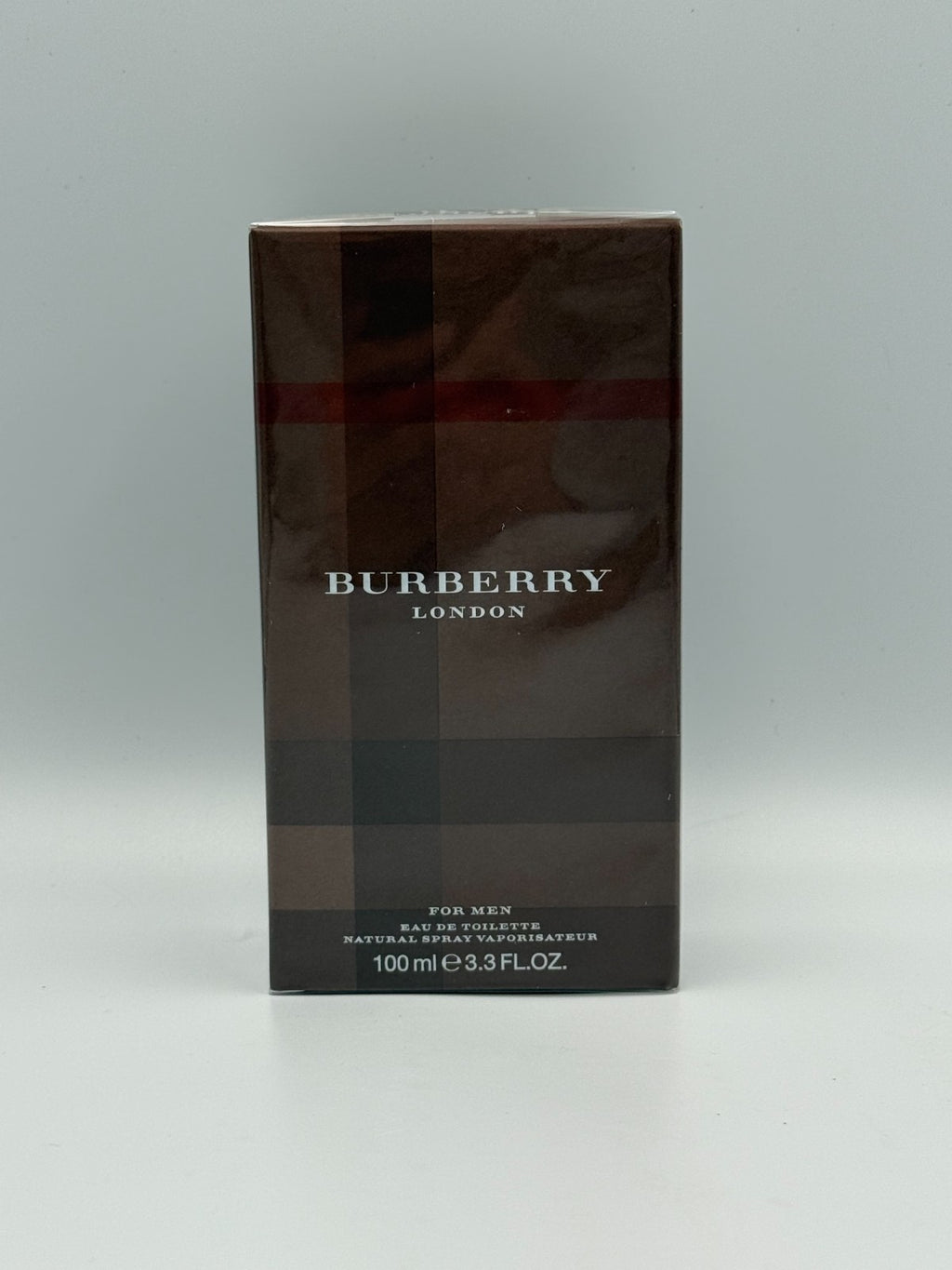 New Burberry London For Men Eau De Toilette EDT Natural Spray - 3.3 oz 100ml