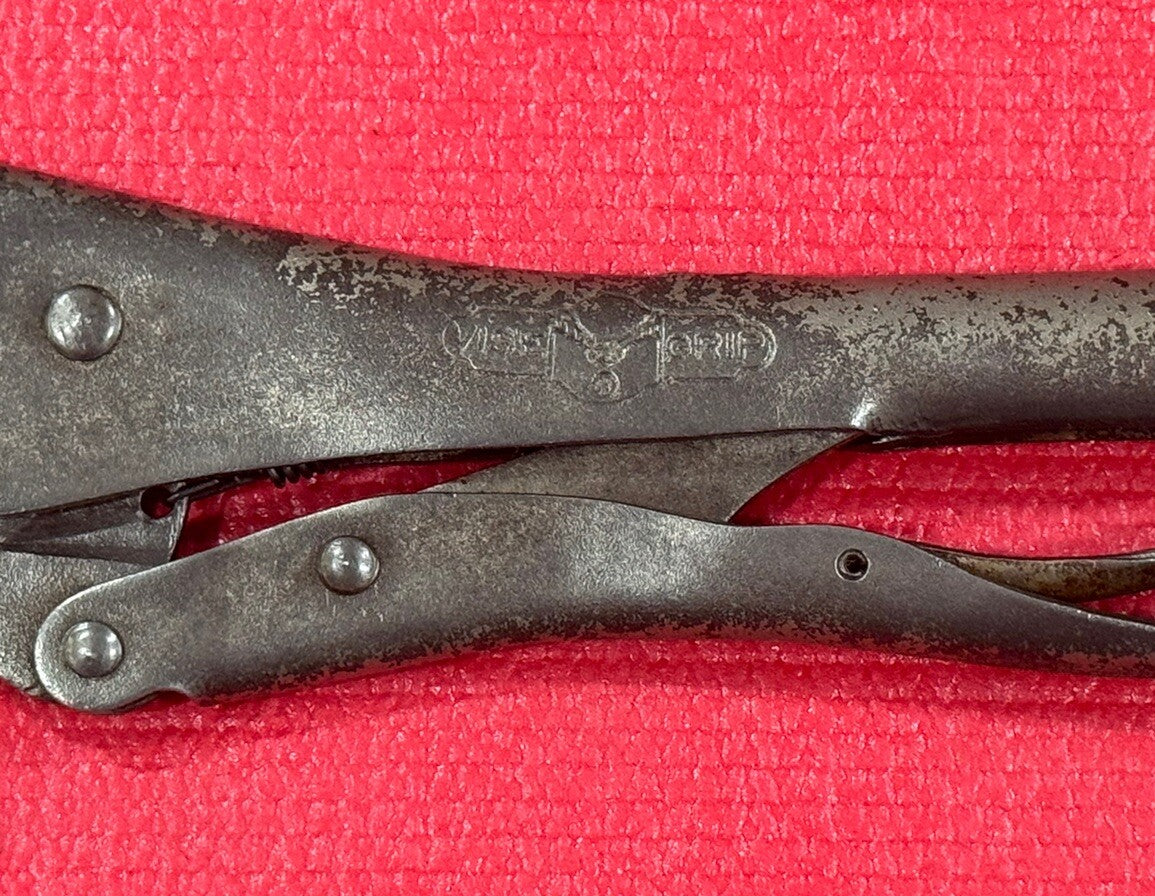 Vintage ViseGrip 10R, Petersen Dewitt Locking Pliers Made in USA