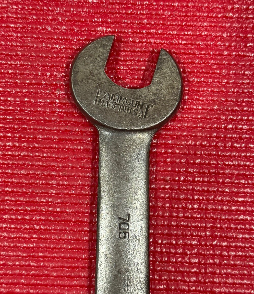Vintage Fairmount Tools 705, SAE 13/16" Open End Wrench Made in USA
