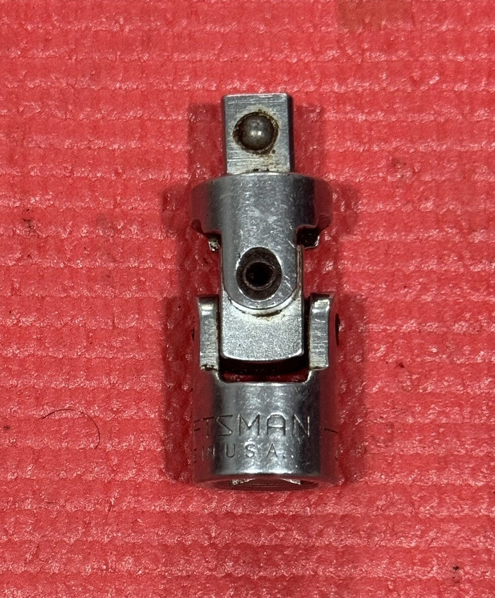 Vintage Craftsman V Series 4435, 3/8" Drive Universal Joint Swivel Socket USA