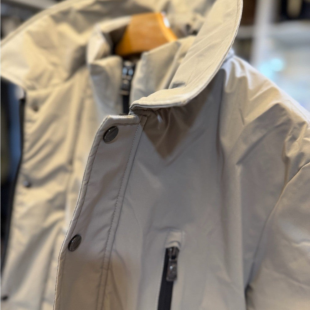 Roberto Cavalli Double Layer Overcoat Gray Jacket