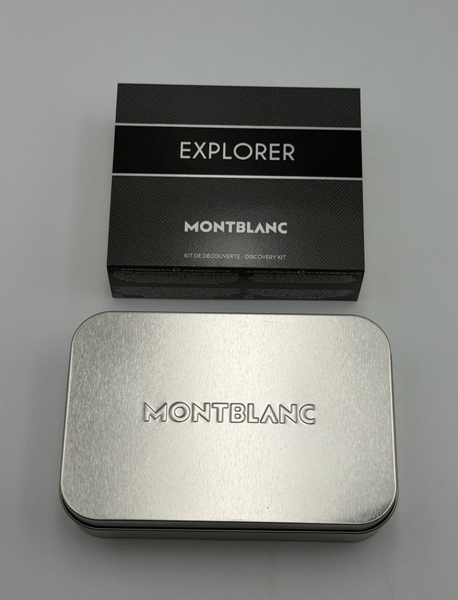 Montblanc Explorer Discovery Kit for Men 3pc Gift Set Travel Size Fragrance