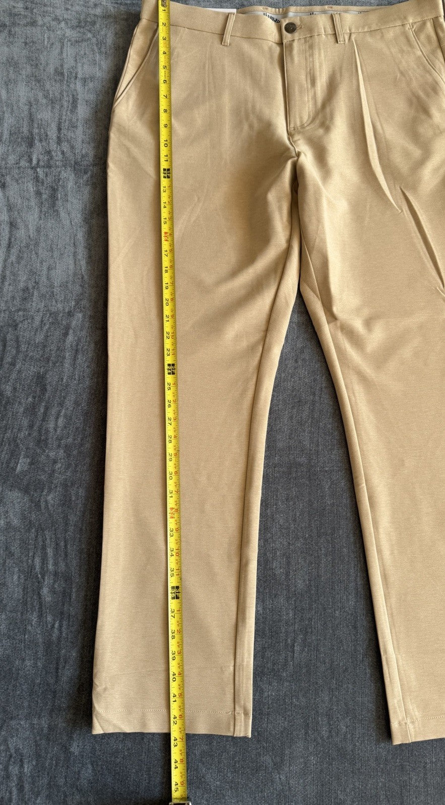 Callaway Opti-Dri Stretch Golf Pants Chinchilla Beige Mens 38x32 Performance NWT
