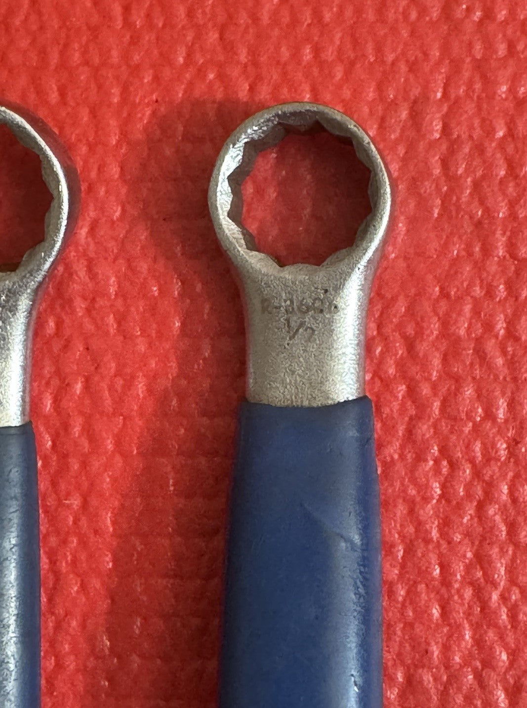 Vintage Western Electric R-3610 R-3607 R-3606 3pc Set Box Wrench Set Blue Handle