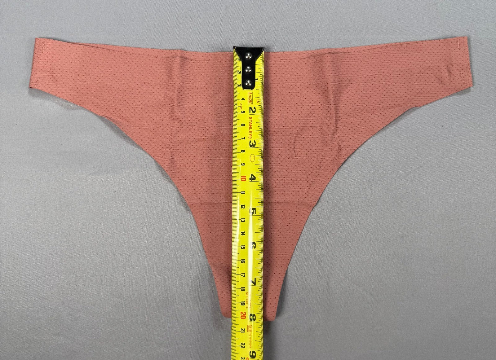 5-Pack Women's Seamless No Show Thongs Invisible Panties Size Medium Multicolor