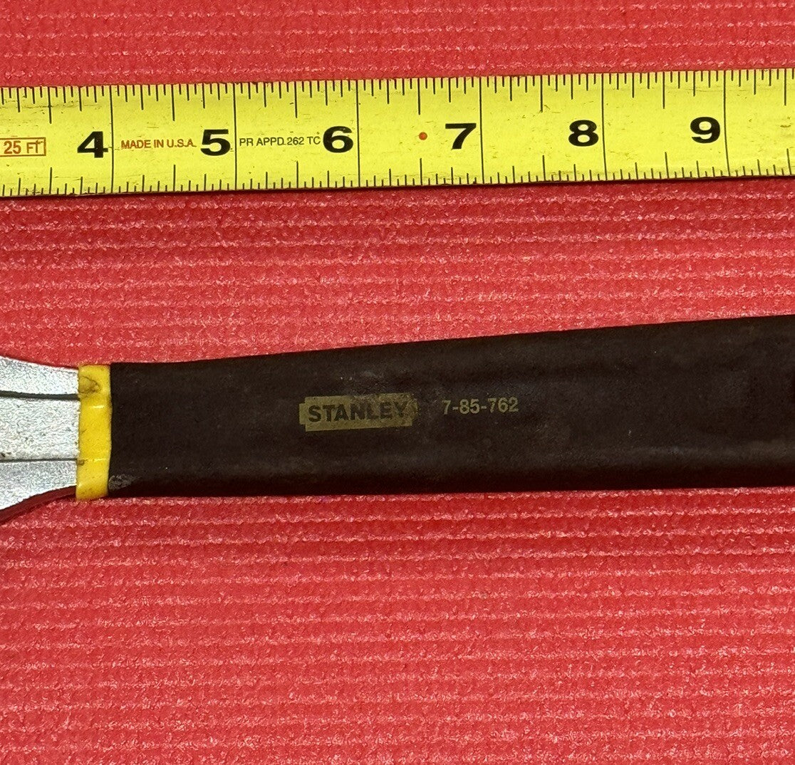 Vintage Stanley 85-762  Adjustable Wrench Crescent Wrench 10-1/2"