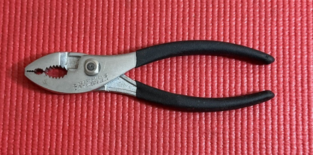 Vintage Craftsman 6 3/4" Long Slip Joint Pliers WF 45378 Made In USA