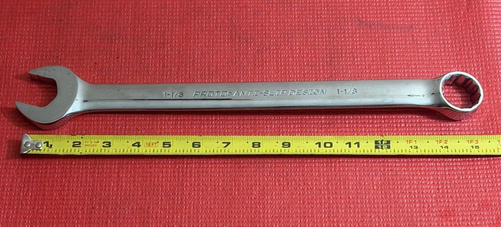 Proto 1236-T500 1-1/8" Anti-Slip Design Combination Wrench Professional USA Nice