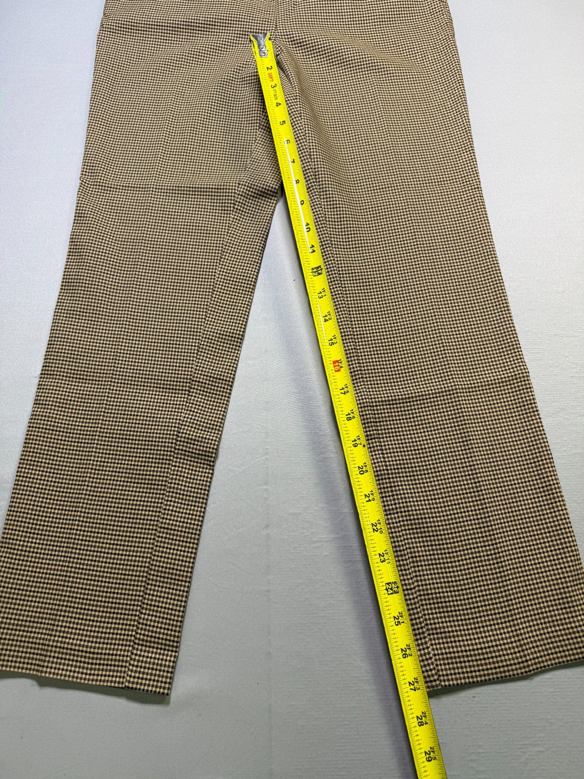 Rafaella Pull-on Pockets Slim Straight Leg Stretch Pants Women's 10 Khaki