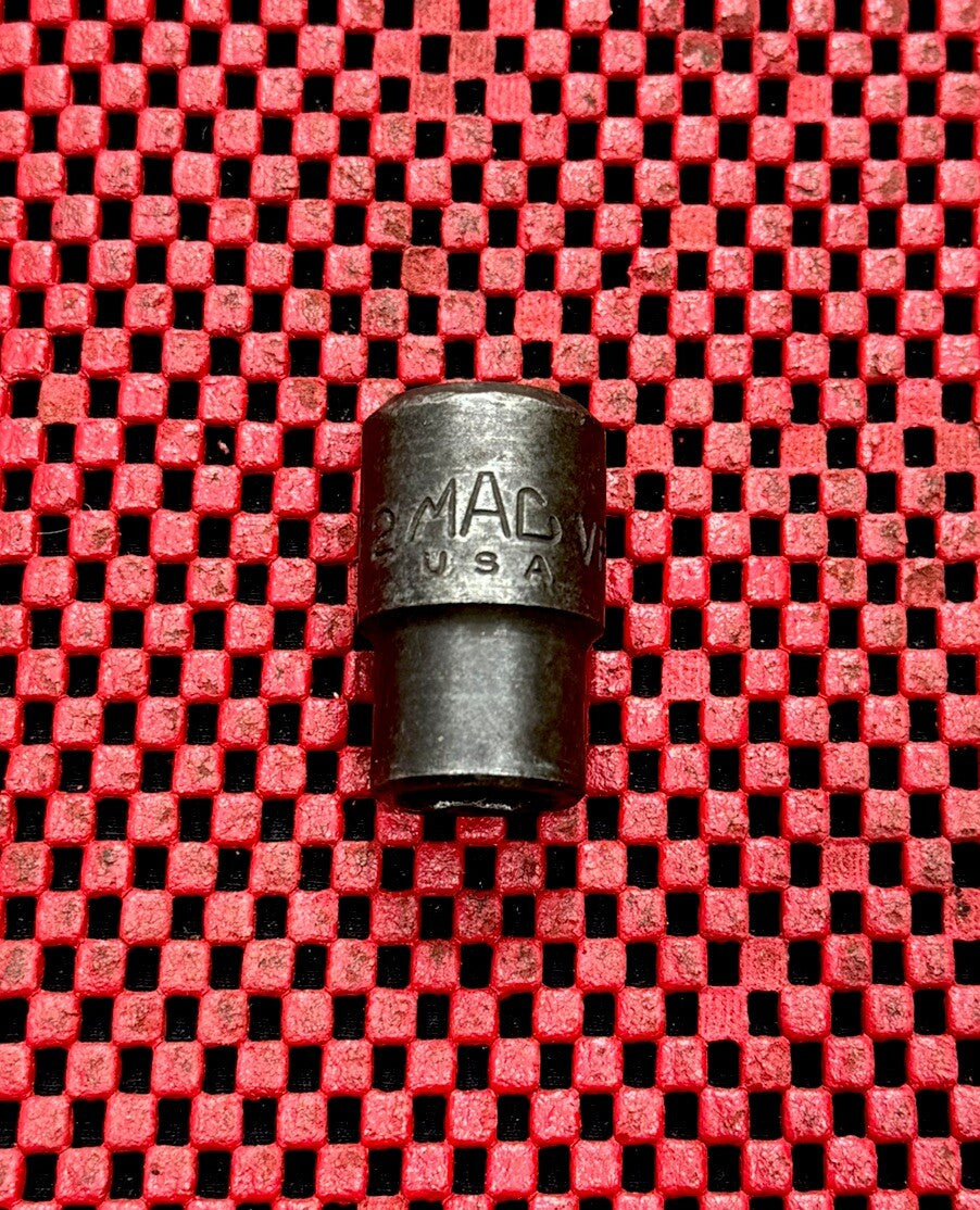 MAC TOOLS VP166 1/2" Shallow Impact Socket 1/2” Drive 6 Point Made In USA N7