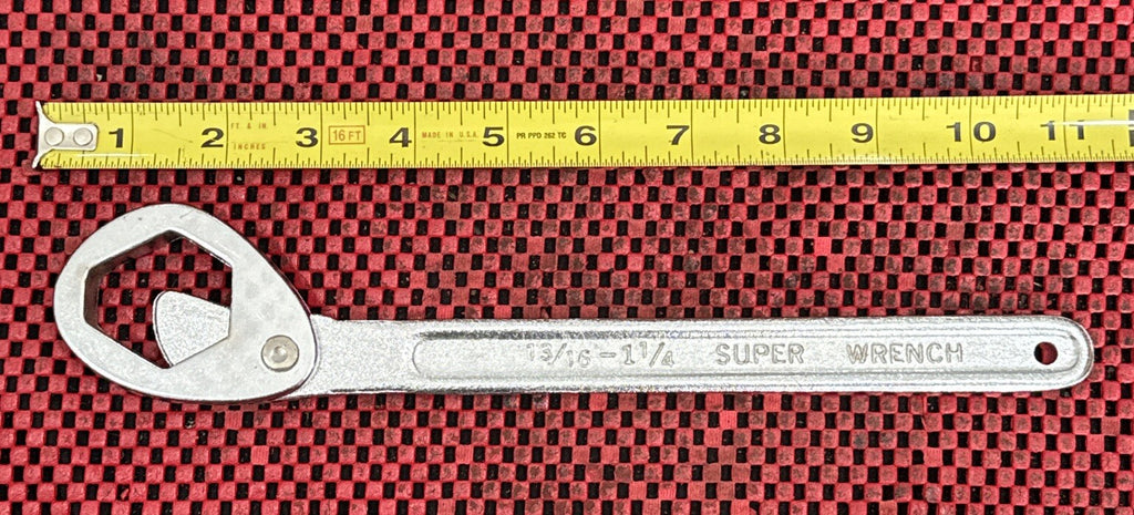 23-32 Heavy Duty SUPER WRENCH 13/16”- 1 1/4” Chrome Plated Box End SUPER SPANNER