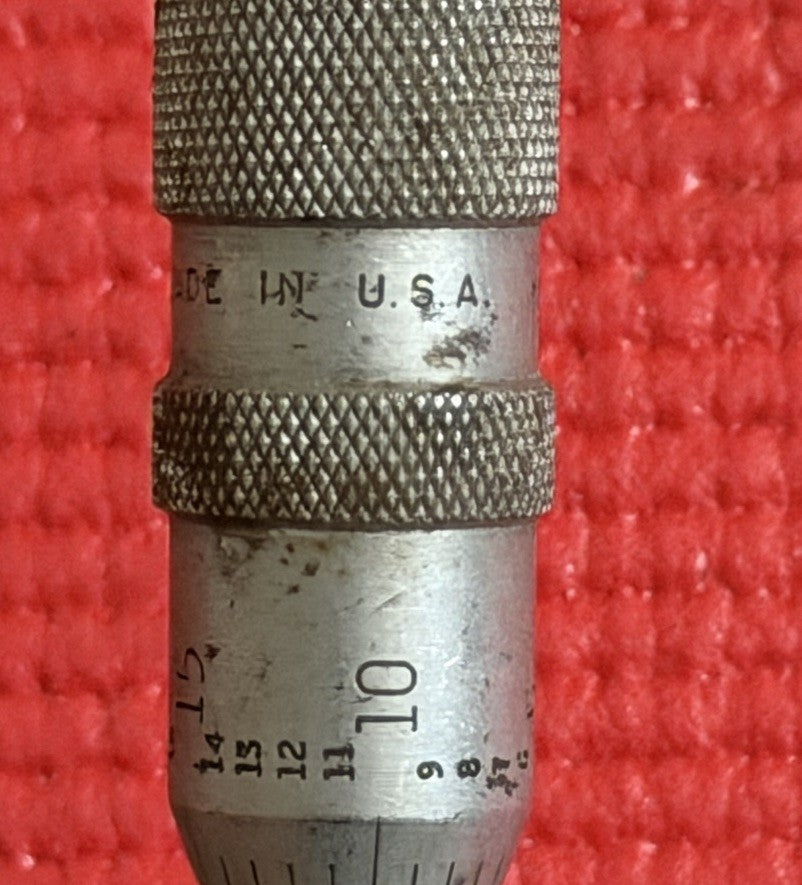 Vintage Craftsman DC  0-1” Micrometer  32nds / 64ths  Made in USA