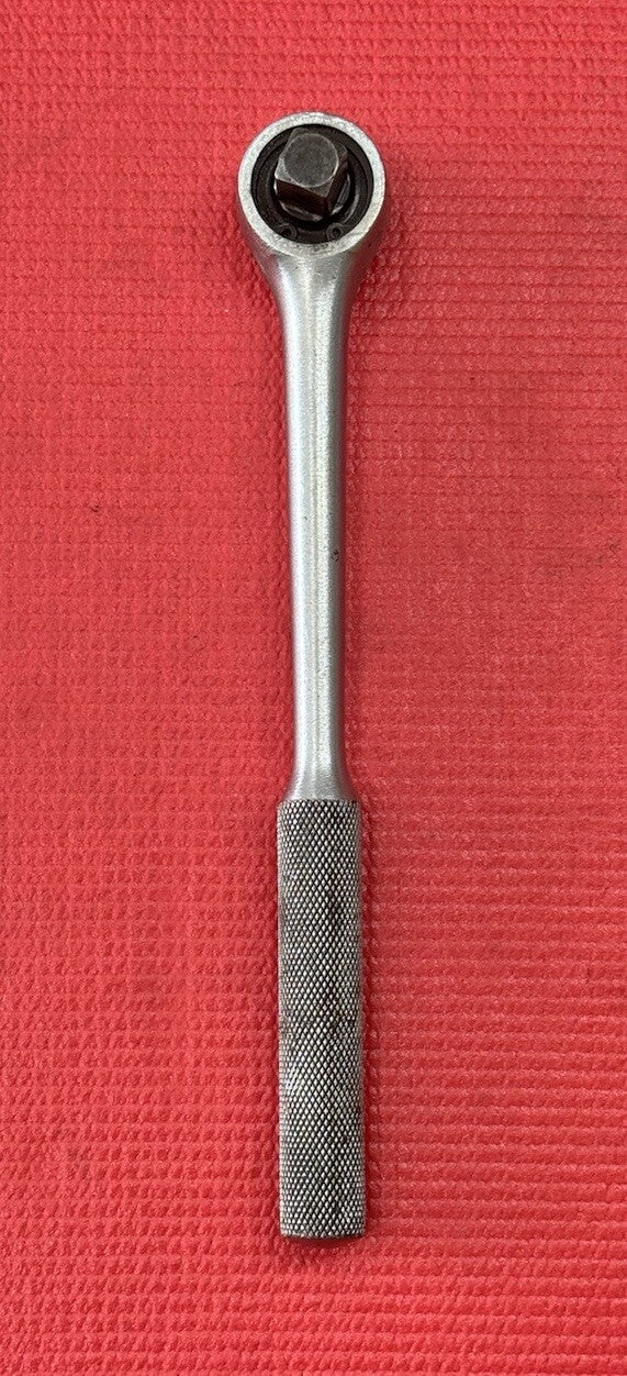 Vintage New Britain Machine Co. NBM 45 1/2" Drive 10" Long Knurled Ratchet