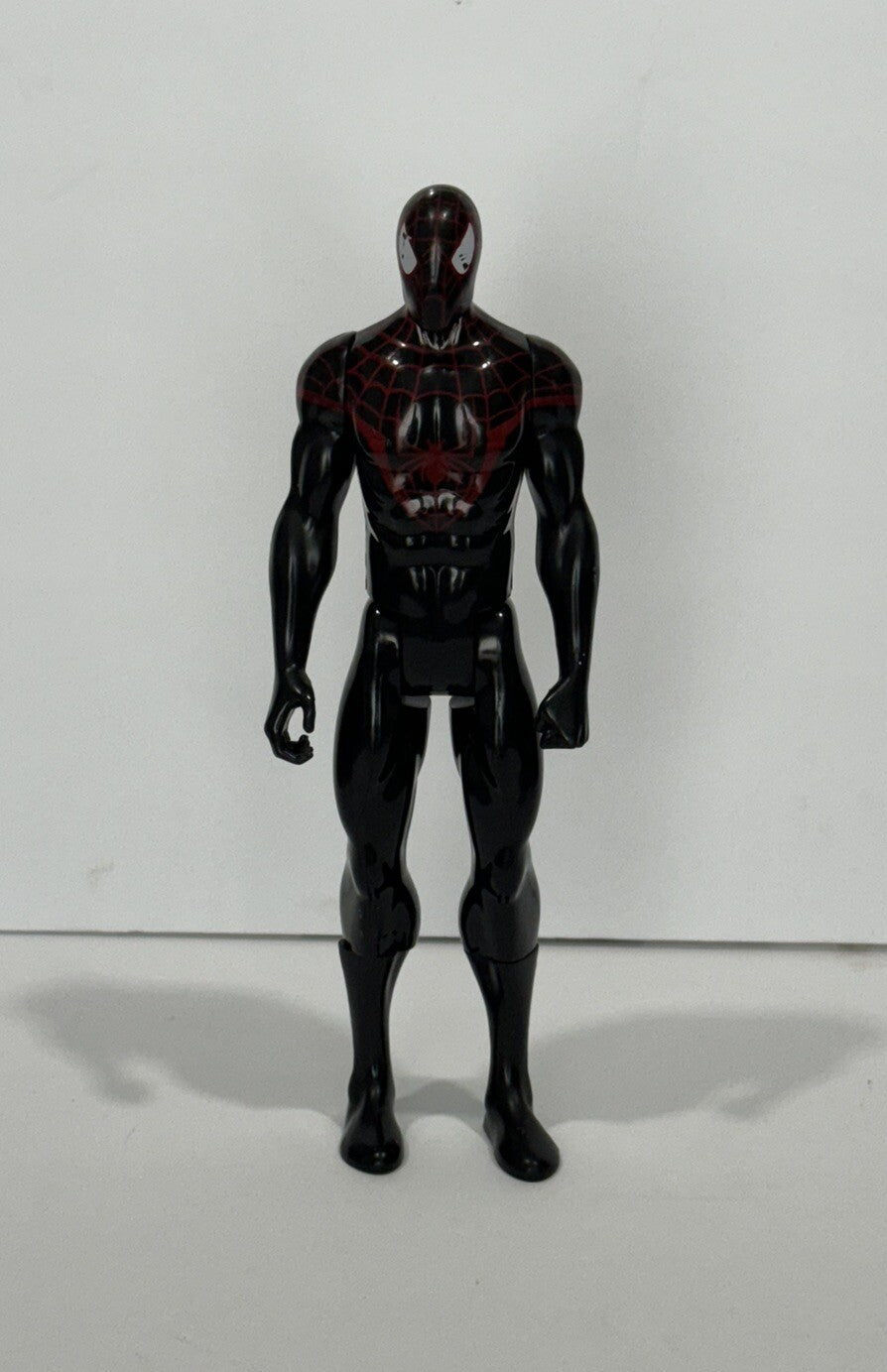Marvel Titan Figure Hero Series Ultimate SpiderMan Miles Morales 12" Black Suit