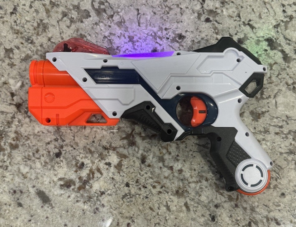 Nerf Laser Ops Laserops Pro Alphapoint  Laser Tag Gun Cosplay- Works Great