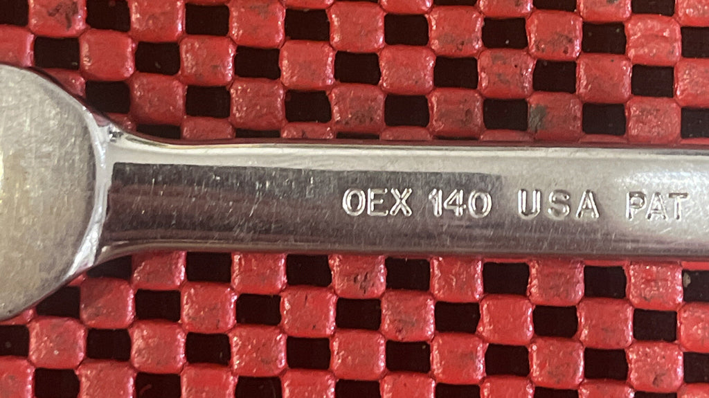 Snap-on Tools OEX-140 7/16"  12-pt Short Combination Wrench Made In USA M3