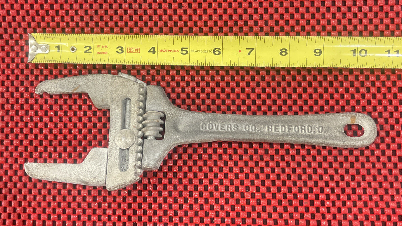 Vintage Ace Slip & Lock-Nut Wrench, Covers Co Bedford OH Plumber tool  M4