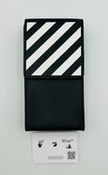 Off-White Binder Diagonal Stripe Print Phone Holder Men Black/White Lightweight