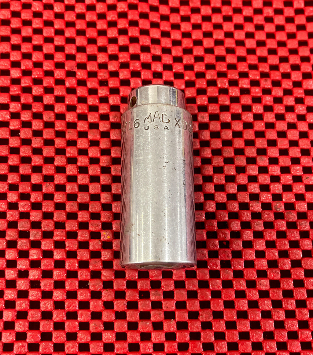 MAC TOOLS XD266 3/8"-Drive 13/16"-Inch SAE Deep Socket 6-Point MADE IN USA N3