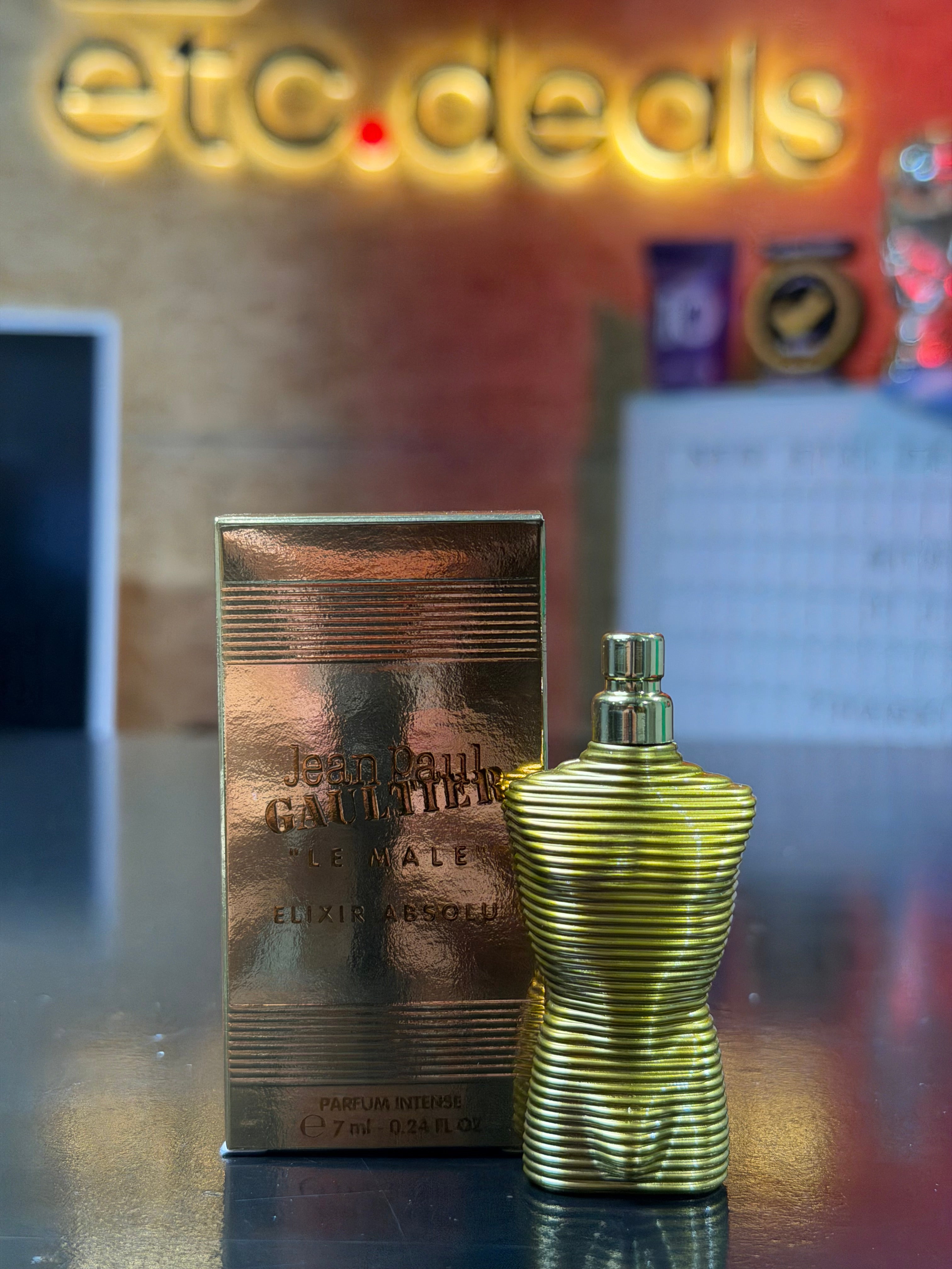 JEAN PAUL GAULTIER LE MALE ELIXIR ABSOLU – 7ML PARFUM INTENSE
