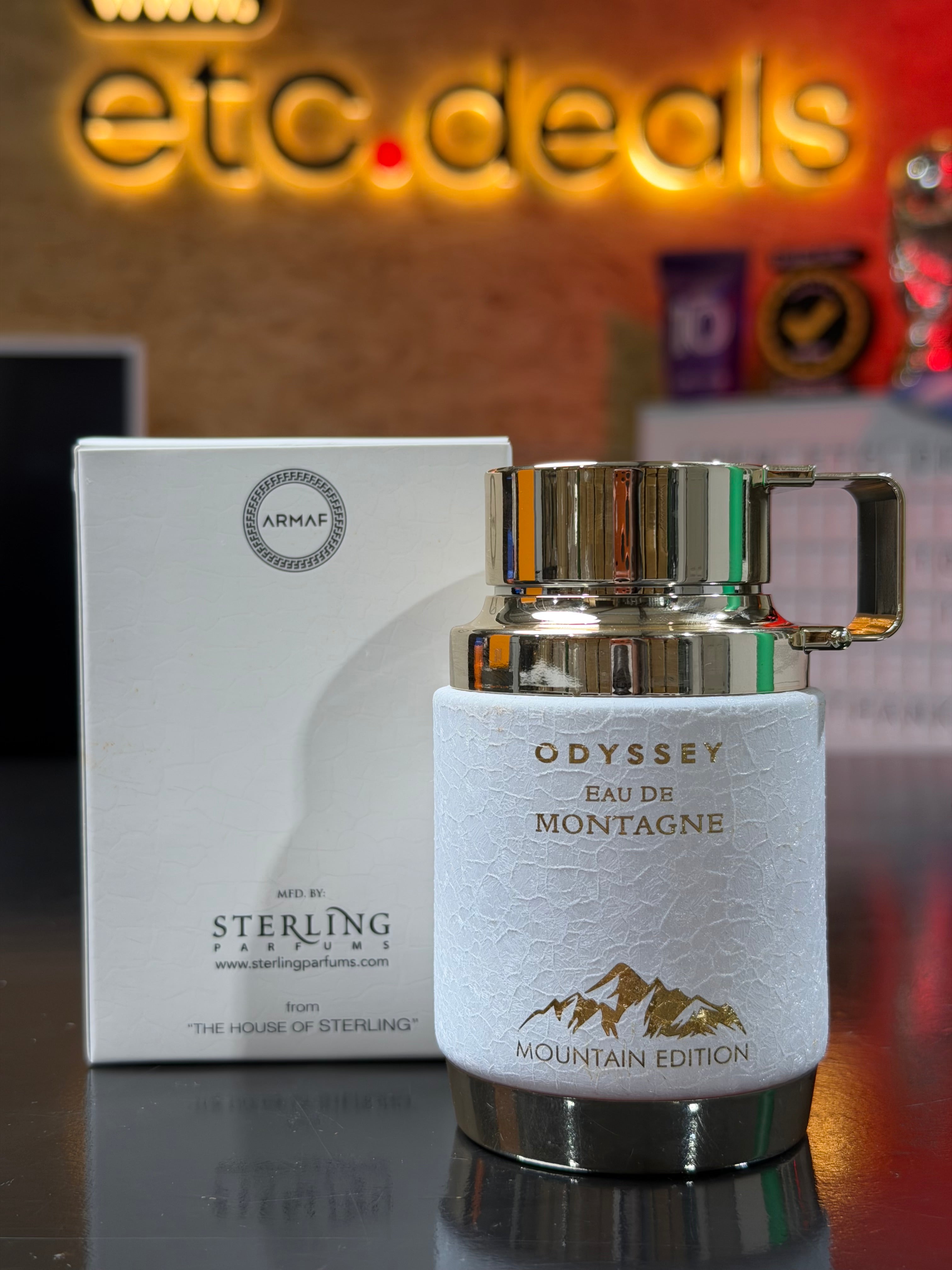 ARMAF ODYSSEY EAU DE MONTAGNE – 3.4 OZ EDP