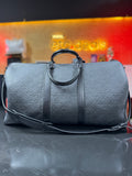 Keepall Bandoulière 50 | M59025 | Monogram Taurillon Leather - Excellent