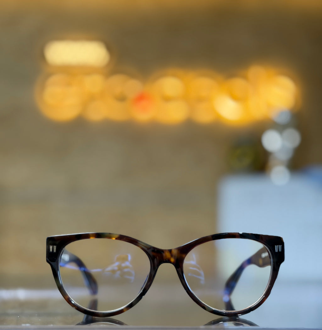 Off-White Style 57 Havana Tortoiseshell Eyeglasses 55mm