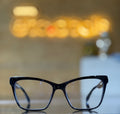 Off-White Style 67 Black Butterfly Eyeglasses Clear Lens