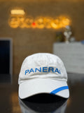 Panerai White & Blue Logo Baseball Cap Hat Watch Collector VIP Dealer