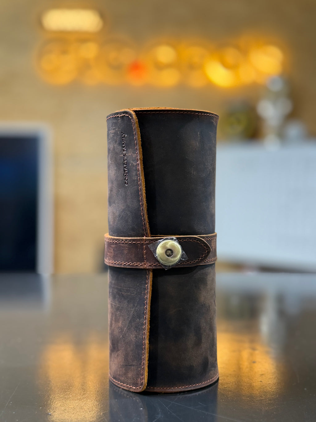 LUXURY 3-WATCH TRAVEL ROLL / STORAGE CASE – TRIPLE WATCH CASE