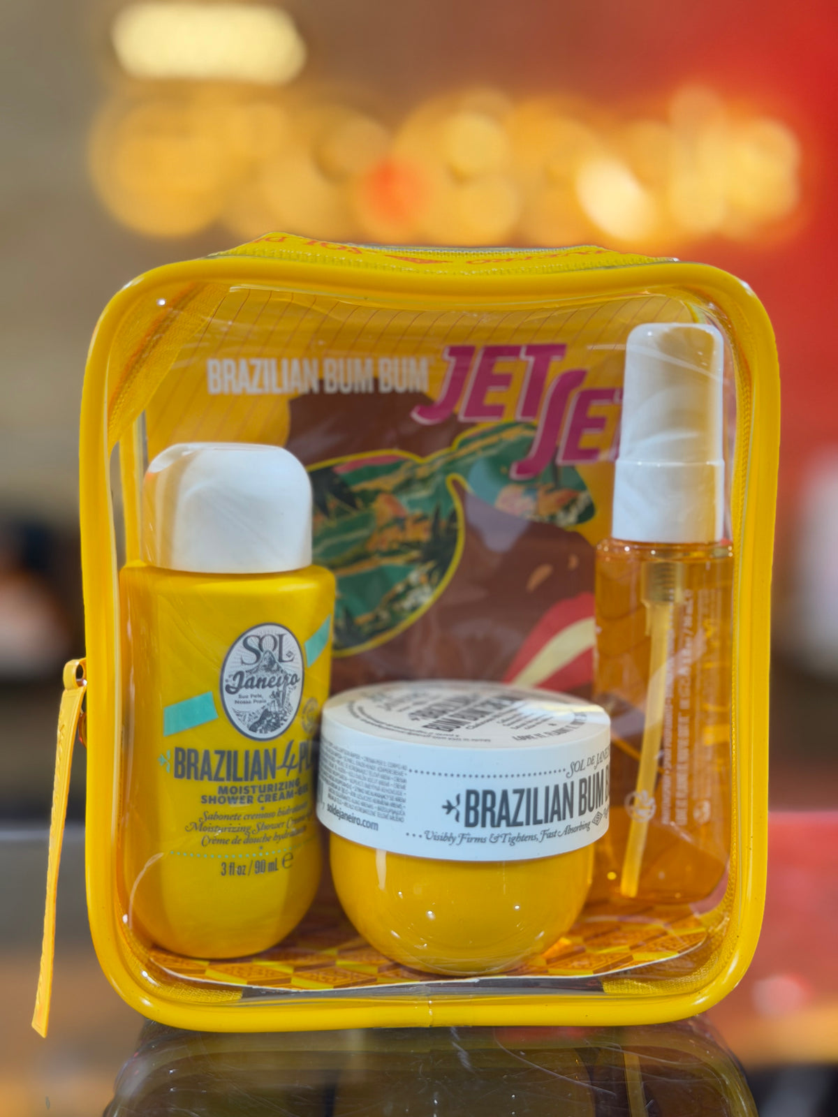 Sol de Janeiro Brazilian Bum Bum Jet Set – 3-Piece Travel Body Care Set