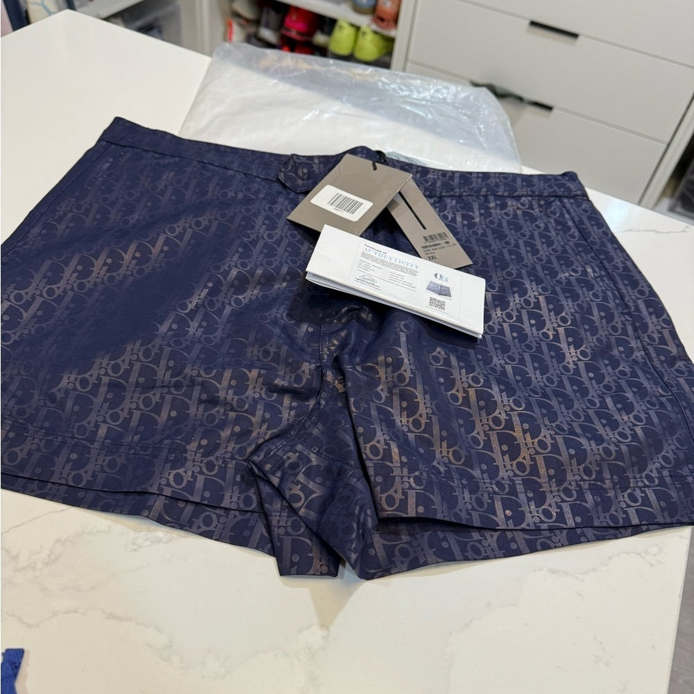 Dior Navy Blue Men's Shorts - Brand New
