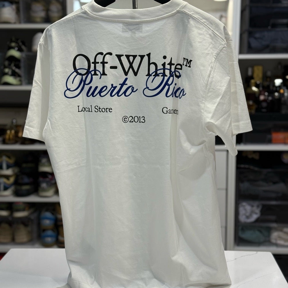 Off-White Puerto Rico Exclusive Men's White T-Shirt XL