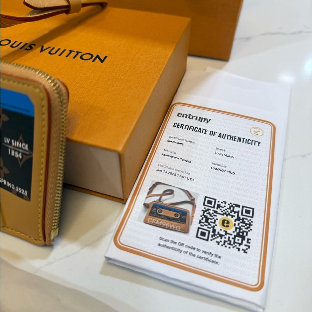 Louis Vuitton Card Holder Monogram LV Tape M14066 140947838