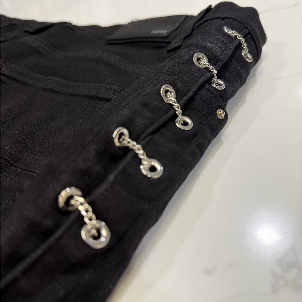Amiri Distressed Jeans - silver hardware - 38 waist - Brand New