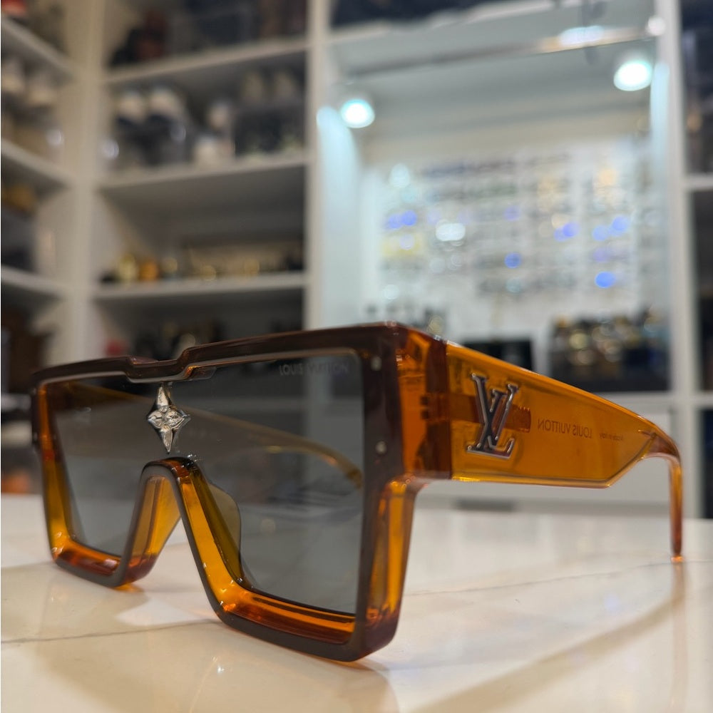 Louis Vuitton Cyclone Amber Sunglasses Z2415E